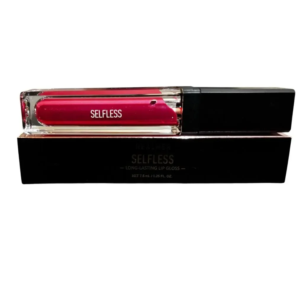 REALHER “Selfless” Moisturizing Lip Gloss – Vegan, High‑Shine, Long‑Lasting-NEW